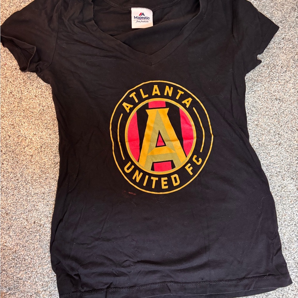 Majestic Black and Gold Graphic Tee Atlanta United FC